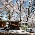 Griekenland sneeuwlandschap